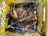 MILK CRATE OF MISC TOOLS - 2