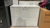 LATERAL "HON" LEGAL FILING CABINET - 2-DRAWER