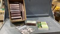 BOX W/READERS DIGEST BOOKS, PET CARE, SKULLS + ANATOMY