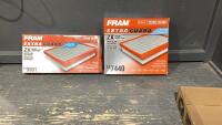 (2) FRAM EXTRA GUARD AIR FILTERS
