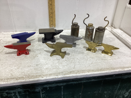 TINY ANVILS,OIL CANS