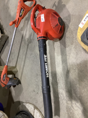 HOMELITE GAS BLOWER + B/D CORDLESS WEEDWHIP - NO CHARGER