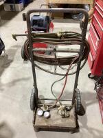 2-WHEEL DOLLY OXY ACETYLENE TORCH