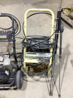 K'A'RCHER 2400-PSI PRESSURE WASHWE W/ (3) SPRAY GUNS