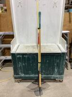 JOBMATE 16" LEAF RAKE & YARDWORKS GARDEN HOE