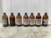 (7) ANTIQUE MIXED BEERS