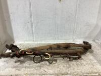 (2) ANTIQUE HAMES