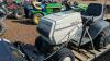White Yard Tractor with Berco Sweeper - 9