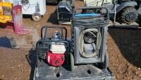 Honda Pump & DriEaz Dehumidifier