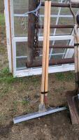Rake, weeder, window blade