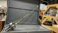 BUNDLE OF (4) FISHING RODS W/ REELS