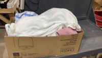 BOX FULL OF SHOP RAGS