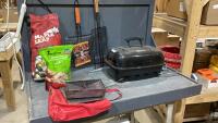 BACKYARD BBQ(SMALL), HAMBURGER GRILLS, BRIQUETTES, SMOKING CHIPS