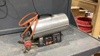 COLEMAN POWERMATE PROPANE HEATER W/ ELECTRIC FAN