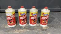 (4) BOTTLES OF GUNK BRAKE FLUID