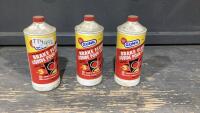 (3) BOTTLES OF GUNK BRAKE FLUID