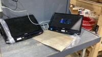 (2) TOSHIBA 19&rdquo; TV/MONITORS W/ REMOTES - NO STANDS