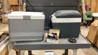 (2) ITEMS - KOOLMATE 40 12V COOLER + 12V COOLER WITH THE HOT SETTING