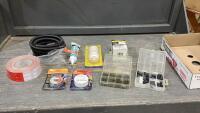 REFLECTIVE TAPE, KEYWAYS, VACUUM CAPS, CAULKING, SOLDER, FLUX
