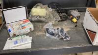 FIRST AID KIT, BLOCK HEATER, BRAKE MASTER CYLINDER, WIRE HARNESS FOR CLEARANCE LIGHTS JIC ADAPTERS
