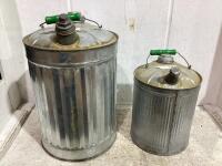 (2) JERRY CANS - 5L, 2L