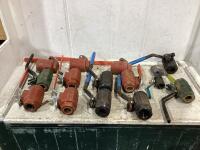 SHOP BOX OF MIXED VALVES