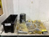 SMALL SHOP TOTE OF JOHN DEERE PARTS
