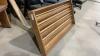 DISPLAY CASE W/ PLATE RAILS - 2
