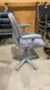 PURPLE ROLLING OFFICE CHAIR - 3