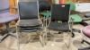 (3) STACKING CHAIRS