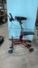&ldquo;HUMAN CARE&rdquo; WALKER W/ ARM REST & SEAT - 5