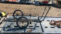 Metal Cart with wheels