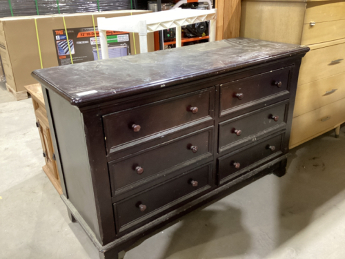 6-DRAWER DRESSER