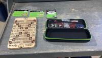 MICHAUD TOYS - PORTABLE GAME BOARD + ACCESSORIES