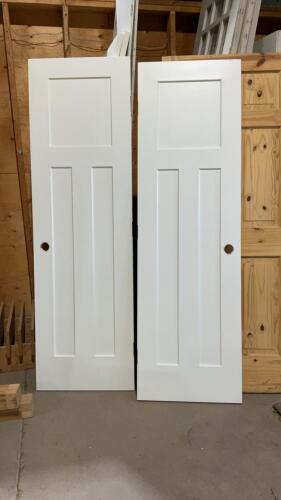 (2) 24&rdquo; WHITE DOORS