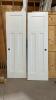 (2) 24&rdquo; WHITE DOORS