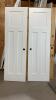 (2) 24&rdquo; WHITE DOORS - 2