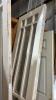 (3) 27.5&rdquo; DOORS W/ BUBBLE GLASS INSERTS - 8