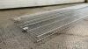 (2) PIECES OF RUBBERMAID METAL WIRE SHELVING - 2