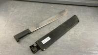MATCHETTE IN NYLON SHEATH