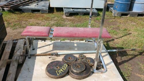 Weight Set and Bench