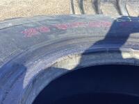 235R25 XHA - (2) MICHELIN INDUSTRIAL TIRES