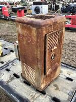 ANTIQUE RUSTED OIL STOVE