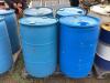 PALLET OF (4) PLASTIC BARRELS - 2