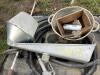 PALLET OF MISCELLANEOUS W/ HUSQVARNA STRING TRIMMER, BOLTS & FUEL PUMP - 4