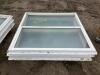 (3) GLASS WINDOWS - 47" X 47" - 2