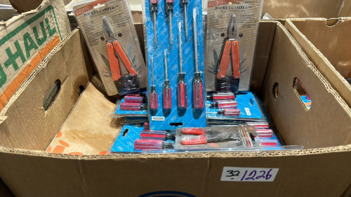 BOX OF TOOLS-NEW