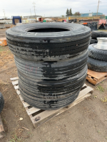 Four transport tires