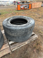 Two transport tires