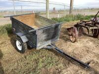 2-WHEEL AXLE TRAILER - 55" X 40"